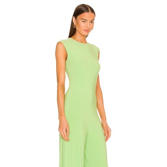 NORMA KAMALI GREEN JUMPSUIT - Picture 2 of 6